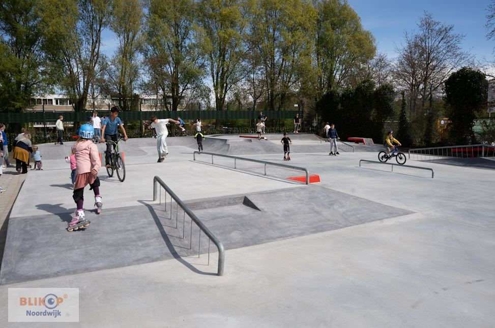 hoe het skatepark er uit ziet